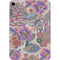 Warm Taupe Floral Apple iPad Mini Skin
