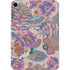 Warm Taupe Floral Apple iPad Mini Skin