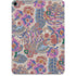 Warm Taupe Floral Apple iPad Pro Skin