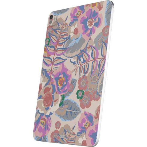 Warm Taupe Floral iPad Pro 13in M4 (2024) Skin