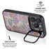 Warm Taupe Floral iPhone 13 Pro Kickstand Case