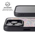 Warm Taupe Floral iPhone 14 Pro Max Kickstand Case