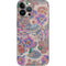 Warm Taupe Floral iPhone 15 Pro Max Skin