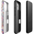 Warm Taupe Floral iPhone 16 Impact Case