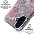 Warm Taupe Floral iPhone 16 MagSafe Case