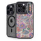 Warm Taupe Floral iPhone 16 Pro Max Kickstand Case