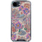 Warm Taupe Floral iPhone 16e Clear Case