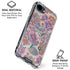 Warm Taupe Floral iPhone 16e Clear Case