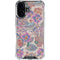 Warm Taupe Floral iPhone 17 Clear Case