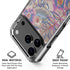 Warm Taupe Floral iPhone 18 Pro Clear Case