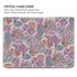 Warm Taupe Floral MacBook Cases
