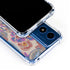Warm Taupe Floral Moto G Play 4G (2024) Clear Case