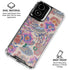 Warm Taupe Floral Moto G Power 5G (2024) Clear Case