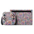 Warm Taupe Floral Nintendo Skins
