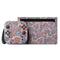 Warm Taupe Floral Nintendo Switch 2 (2025) with Joy-Con Skin