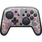Warm Taupe Floral Nintendo Skins
