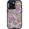Warm Taupe Floral Otterbox Defender iPhone Skin