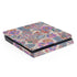 Warm Taupe Floral PlayStation PS4 Skins