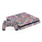 Warm Taupe Floral PlayStation PS4 Skins