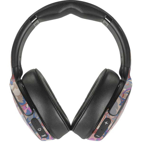 Warm Taupe Floral Skullcandy Venue Skin