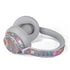 Warm Taupe Floral Surface Headphones Skin