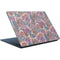 Warm Taupe Floral Surface Laptop Skin