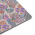 Warm Taupe Floral Laptop Skins
