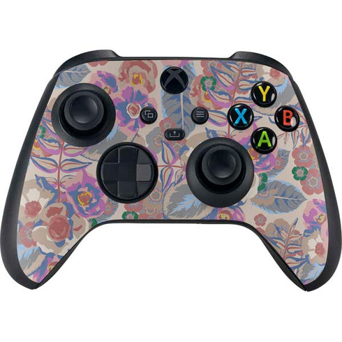Warm Taupe Floral XBox Series X Digital Edition Bundle Skin