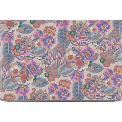 Warm Taupe Floral Dell XPS Skin