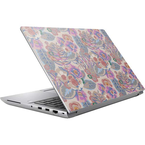 Warm Taupe Floral HP ZBook Fury 16 G10 Skin