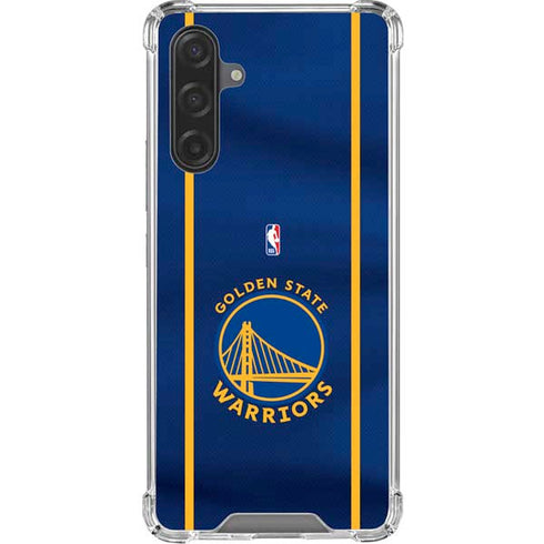 NBA Golden State Warriors Jersey Galaxy A17 Clear Case