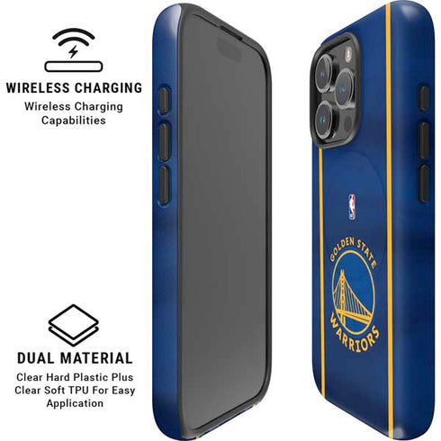 NBA Golden State Warriors Jersey iPhone 16 Pro Magsafe Impact Case