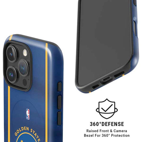 NBA Golden State Warriors Jersey iPhone 16 Pro Max Magsafe Impact Case