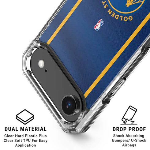 NBA Golden State Warriors Jersey iPhone 17 Air Clear Case