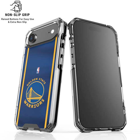 NBA Golden State Warriors Jersey iPhone 17 Air Clear Case