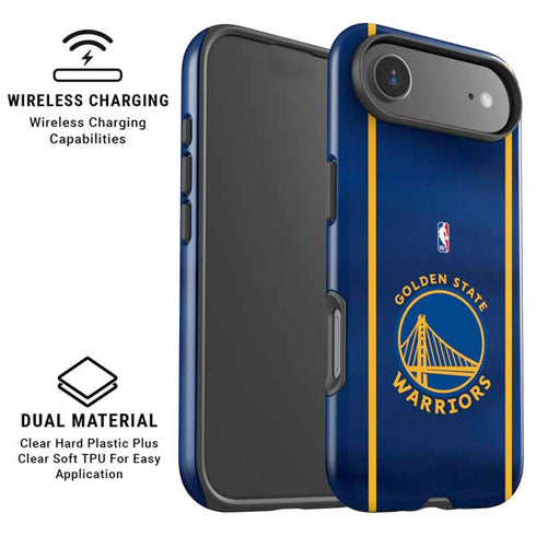 NBA Golden State Warriors Jersey iPhone 17 Air Magsafe Impact Case
