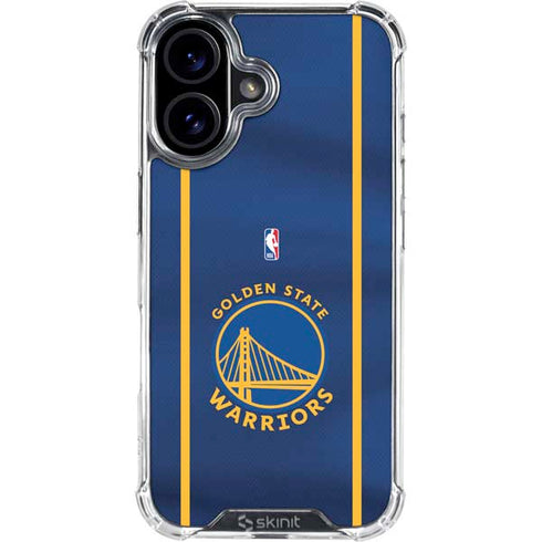 NBA Golden State Warriors Jersey iPhone 17 Clear Case