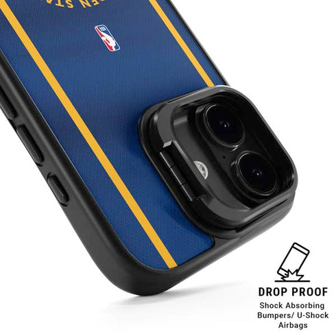 NBA Golden State Warriors Jersey iPhone 17 Kickstand Case