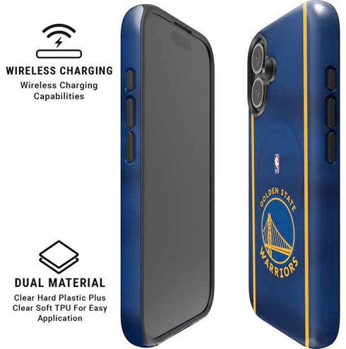 NBA Golden State Warriors Jersey iPhone 17 Magsafe Impact Case