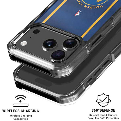 NBA Golden State Warriors Jersey iPhone 17 Pro Clear Case