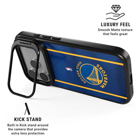 NBA Golden State Warriors Jersey iPhone 17 Pro Max Kickstand Case