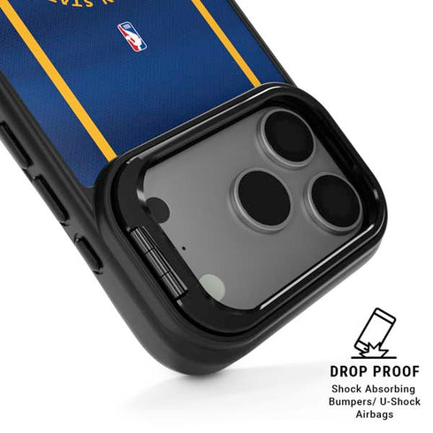 NBA Golden State Warriors Jersey iPhone 17 Pro Max Kickstand Case