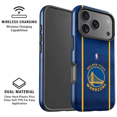 NBA Golden State Warriors Jersey iPhone 17 Pro Max Magsafe Impact Case