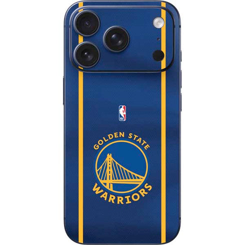 NBA Golden State Warriors Jersey iPhone 17 Pro Skin