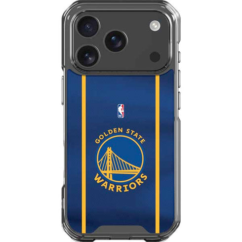 NBA Golden State Warriors Jersey iPhone 18 Pro Clear Case