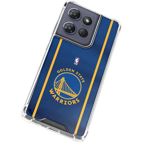 NBA Golden State Warriors Jersey Moto G Stylus 5G (2025) Clear Case