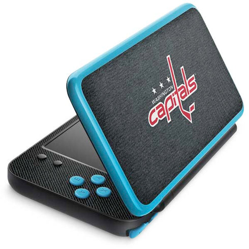 NHL Washington Capitals Black Background Nintendo Skins