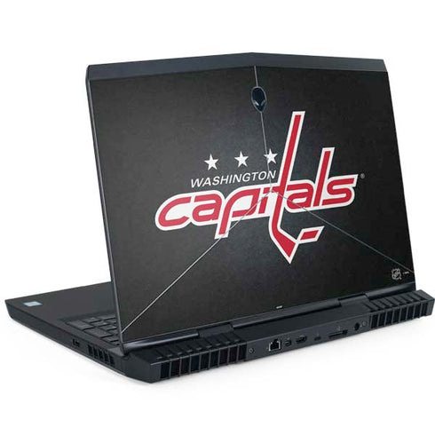 NHL Washington Capitals Black Background Dell Alienware Skin