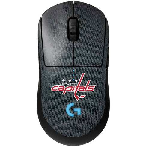 NHL Washington Capitals Black Background G Pro Wireless Gaming Mouse Skin