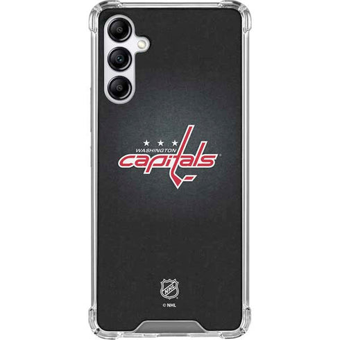 NHL Washington Capitals Black Background Gabb Phone 4 Clear Case